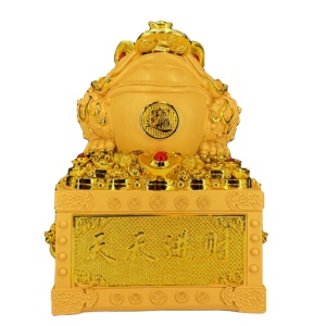 Estatua <span class=keywords><strong>de</strong></span> Rana <span class=keywords><strong>de</strong></span> la Fortuna <span class=keywords><strong>de</strong></span> Tres Patas Feng Shui, Adorno <span class=keywords><strong>de</strong></span> Rana Dorada para la Abundancia, Decoración <span class=keywords><strong>de</strong></span> la Suerte para el Hogar, Oficina, Tienda, Regalo para el Flujo Diario <span class=keywords><strong>de</strong></span> Riqueza - Product Image 1