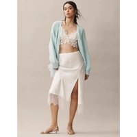 Cardigan en maille à volants tendance 2026 pour femme, manches longues, doux, élégant, décontracté, féminin, romantique, confortable et polyvalent