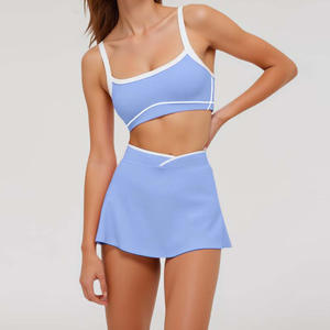 LVD124 Damen Sport unterwäsche Outdoor Fitness BH Stoß feste Yoga Weste Tennis rock Atmungsaktive Schnellt rocknungs sets - Product Image 4