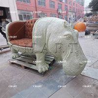 Fauteuil de salon artistique en forme de squelette d'animal, style gothique, pour hôtel, appartement, chaise longue en forme de pieuvre, statue de baleine, sculpture d'art