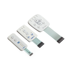 Panel de Interruptores de Membrana con Botones para Electrodomésticos, Teclado de Goma Resistente, Material de Gel de Sílice - Product Image 1