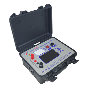Penguji resistensi <span class=keywords><strong>Loop</strong></span> micro-ohmmeter, penguji sakelar sirkuit pengukur resistensi kontak Digital 100A - Product Image 1
