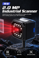 High-Speed R3 Machine Vision Code 12V-24V CMOS/global Shutter Fixed Mount Barcode Reader Scanner