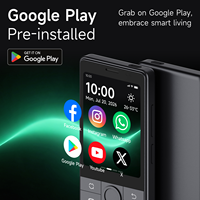 Teléfono Inteligente Duo Qin J36 Sin Cámara, 4G, Teclado, Android Mini, Compatible con Servicios de Google, Teléfono Móvil Seguro