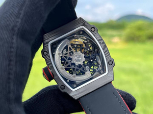 Popular High End Fashion <b>Watch</b> Black Ceramic Case Skeleton <b>Watch</b> Men's Sports Mechanical <b>Watch</b> - Product Image 2