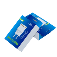 Nouvel arrivage de boîte d'emballage de chargeur de voiture boîte de papier de chargeur rapide d'ordinateur de téléphone portable boîte de produit électronique intelligente de taille personnalisée