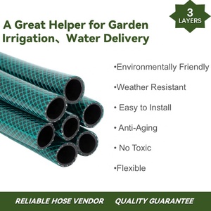 <span class=keywords><strong>Manguera</strong></span> de Jardín de PVC Flexible y Duradera de 1/2'', 3/4'', 5/8'', 1'' con Accesorios para Jardinería y Riego Agrícola - Product Image 2