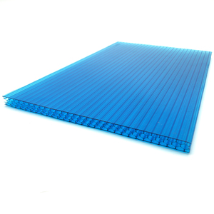 Panneau de toit en nid d'abeille en <span class=keywords><strong>polycarbonate</strong></span> <span class=keywords><strong>transparent</strong></span> 8 mm-16 mm, multicouche, double couche, feuille de <span class=keywords><strong>polycarbonate</strong></span> alvéolaire cellulaire - Product Image 4