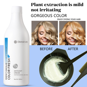 Développeur de coloration capillaire professionnel |   Crème oxydante <span class=keywords><strong>9</strong></span>% 12% pour une utilisation professionnelle en salon uniquement, pour un résultat constant et durable - Product Image 1