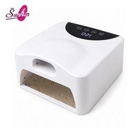 Nouvelle Lampe à Ongles UV LED Double Zone pour Séchage de Vernis Gel, Double Couche, avec Chambre de Précision pour Doigt Unique et Affichage de la Minuterie