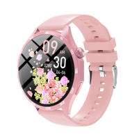 Montre connectée T11, écran rond de 1,50 pouce, appels sans fil, moniteur de fréquence cardiaque, suivi du sommeil, podomètre, anti-perte pour hommes et femmes