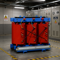 Transformateur sec triphasé 10 kV non excité pour distribution, 250 kVA, 500 kVA, conversion de puissance