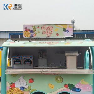 Gerobak Jajanan Makanan Ringan Langsung dari Pabrik, Trailer Es Krim dan Yogurt Beku untuk Katering Acara dan Penjualan Jalanan - Product Image 6
