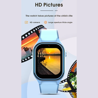 Montre connectée pour enfants CT26 ultra-compacte 4G RTOS GPS, nouvelle conception, modèle privé, surveillance de la fréquence cardiaque par vibration, caméra, étanche