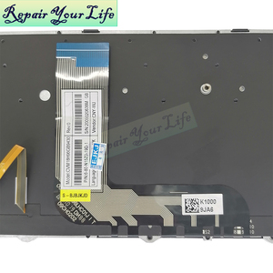 Tastiera da Gaming per Laptop con Retroilluminazione RGB UK per Casper Nirvana <span class=keywords><strong>X500</strong></span> per Exa NJ51 NJ51L NJ51LU 6-80-N15Z0-19D-1 Cornice Nera - Product Image 5