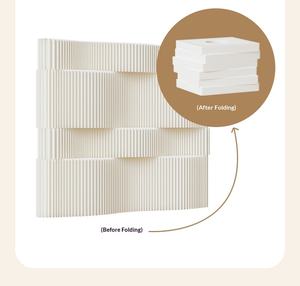 Fabrika Doğrudan Satış Bölme Perdesi Ofis Antre Bölme Ayırıcı Bariyer Canlı Arka Plan Hareketli Bölme Kağıt Duvar - Product Image 4