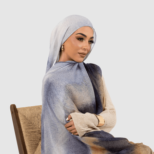 2026 Hot Luxurious Muslim Modal Hijab Custom Logo Print Customizable Lightweight Durable Modest Comfortable Soft - Product Image 1