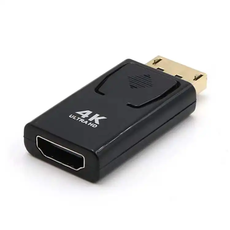 DP To HDMI 4K Displayport 어댑터 남성-여성 케이블 변환기 DisplayPort-HDMI 어댑터 PC TV 프로젝터
