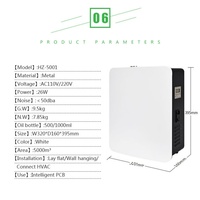 Diffuseur d'huiles essentielles électrique commercial de luxe d'usine, machine à nébulisation sans eau, arôme d'air pour hôtels, écologique, 1 an