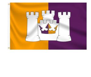 Nouveau design MEIRIONNYDD – Drapeau extérieur personnalisé 3x5 pieds, bannière imprimée simple face, drapeau de bienvenue pour jardin au design personnalisé - Product Image 3