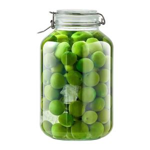 Bocaux en verre de grande capacité pour cornichons avec couvercles et cuillères, idéaux pour le stockage des légumes marinés en cuisine (vente en <span class=keywords><strong>gros</strong></span>) - Product Image 1