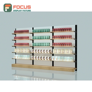 Luxury Human Hair Display Counter Glass Showcase Drawer Integrated Shelf Display Counter Cabinet - Product Image 5