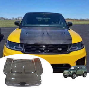 Couvercle de capot moteur avant en acier Style OEM <span class=keywords><strong>Puma</strong></span> pour land rover defender couvercle de capot moteur 2022 2023 - Product Image 1