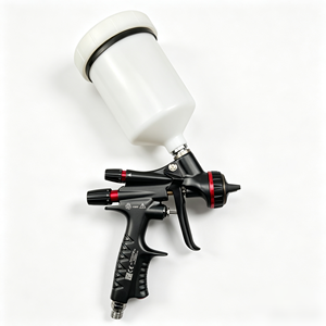 <span class=keywords><strong>Pistolet</strong></span> de <span class=keywords><strong>peinture</strong></span> pneumatique de qualité supérieure J-15 1,3 mm HVLP à alimentation par gravité pour <span class=keywords><strong>peinture</strong></span> automobile, corps en alliage, gobelet de 600 ml - Product Image 4