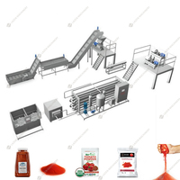 Fabrieksmatig aangepaste, zuinige, hoog-efficiënte, goedkope tomatenpoederproductielijn, 1~60 ton per uur.