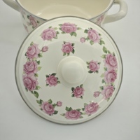 Senny personnalisé produits bon marché produits en gros vente turc émail cafetière porcelaine émail pot à soupe émail profond pot à frire