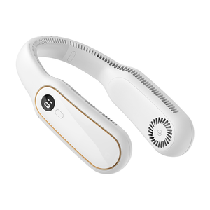 Ventilador de Cuello Portátil Recargable USB de 1200mAh con Tres Velocidades, Diseño Moderno y Popular para Uso en Auto, Exteriores y Hoteles - Product Image 1