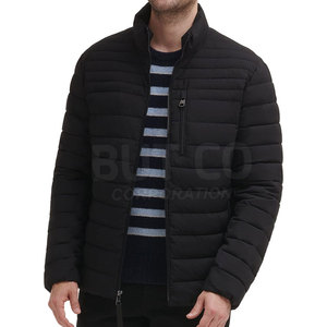 Chaqueta acolchada de alta calidad para hombre con mangas largas Diseño informal elegante Lona superior para el último estilo de la calle principal - Product Image 4