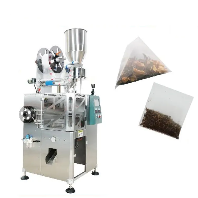 Best Selling Hot Produtos Chineses Pirâmides Saco Sachet Automatic Tea Pouch Packing Machine