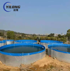 Réservoirs en Bâche PVC Personnalisés et Durables pour l'Élevage de Poissons en Étang - Product Image 4