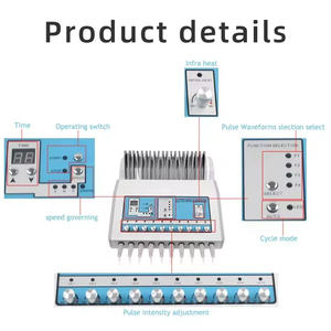 <span class=keywords><strong>Patch</strong></span> chauffant Dispositif de dragage méridien 10 ensembles de thérapie physique et appareil de massage à points d'acupuncture de santé méridien - Product Image 6