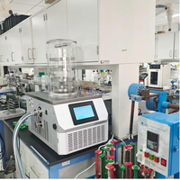 Mini lyophilisateur de laboratoire, petite machine de lyophilisation pour échantillons biologiques, fruits et herbes