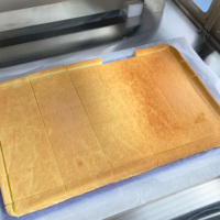 Machine de découpe de desserts à ultrasons pour équipement de fabrication alimentaire industrielle, trancheuse de base de gâteau, prix de la machine de découpe