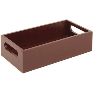 ชั้นเก็บอาหารขนาดกะทัดรัดทำจากไม้ไผ่สีน้ำตาลเอสเปรสโซ่ใช้จัดระเบียบแพ็คเก็ตเครื่องปรุงรส - Product Image 1