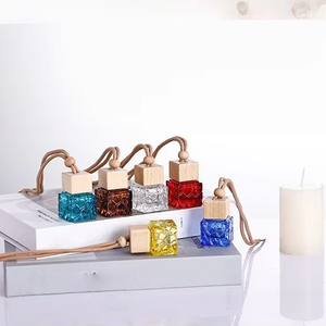 Diffuseur <span class=keywords><strong>d</strong></span>'huiles essentielles liquides carré Mld 8ml, aromathérapie, <span class=keywords><strong>d</strong></span>ésodorisant pour voiture et maison, flacon de <span class=keywords><strong>parfum</strong></span> vide, <span class=keywords><strong>non</strong></span> <span class=keywords><strong>toxique</strong></span> - Product Image 1