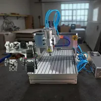 Routeur CNC 5 axes robuste 2030 3040 3060 4060 5080, haute précision, refroidi par eau, pour le fraisage et la découpe de l'aluminium, du bois et du métal