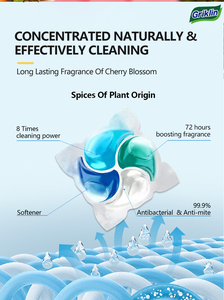 Capsules de détergent à <span class=keywords><strong>lessive</strong></span> <span class=keywords><strong>liquide</strong></span> naturel pour bébé 4 <span class=keywords><strong>en</strong></span> 1 Dosettes de gel jetables écologiques pour le lavage des vêtements <span class=keywords><strong>en</strong></span> <span class=keywords><strong>poudre</strong></span> - Product Image 2