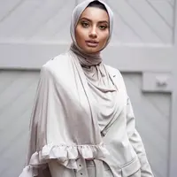 New Design Wholesale without stone scarves Muslim hijabs luxury soft premium stretch Jersey Cotton Scarf