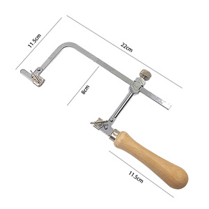 Sierra <span class=keywords><strong>de</strong></span> <span class=keywords><strong>joyero</strong></span> ajustable con mango <span class=keywords><strong>de</strong></span> madera y cuchillas para cortar joyas - Product Image 4
