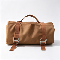 Tissu Oxford imperméable en PVC hautement élastique, résistant à l'humidité, durable, portable, multifonctionnel, adapté au camping et au tourisme