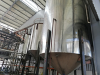 Nouvelle ligne de production de raffinerie d'huile de palme avec cuve de clarification et étang, machine de cuisson, en acier inoxydable, 1000 kg/h