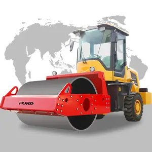 Factory Supply 6 Ton Soil Compactor Single Drum Roller Compactador For Sale