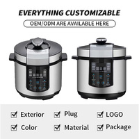 Autocuiseur Électrique Intelligent Multifonctionnel en Acier Inoxydable de 5 Litres pour Usage Domestique, Vente en Gros Usine OEM