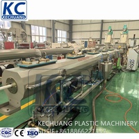Línea de Producción de Extrusoras de Tuberías de Plástico PPR PPRC de Alta Velocidad, Máquina para Fabricar Tubos de Agua PPR