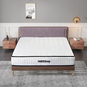 Hellosleep <span class=keywords><strong>Matelas</strong></span> en latex blanc uni respirant <span class=keywords><strong>anti</strong></span>-acariens idéal pour les enfants - Product Image 1