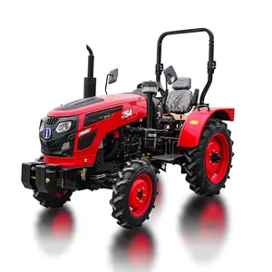 Trator de máquinas agrícolas para uso pesado 4WD Agricultura de rodas Mini Trator Agrícola para caminhada